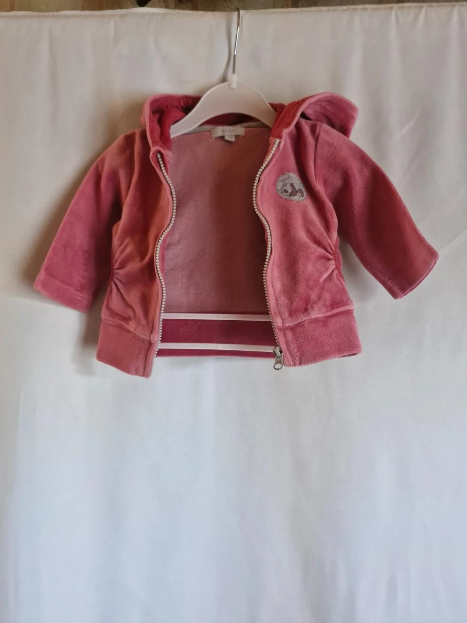Gilet à capuche zippé bébé fille - Taille 3 mois